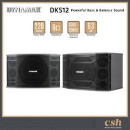 DYNAMAX DKS12 12" 240W Powerful Bass Home KTV Karaoke Speaker System (1 Pair)