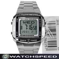 Casio DB-360-1A DB360-1A Data Bank Illuminator Dual Time Digital Men's Watch