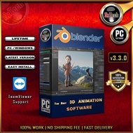 Blender v3.2.1 [2023]Full Version (Latest Version) Cheap & Fast service 3D Animation SoftwareFor Win