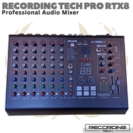 Terbaru Recording Tech Pro-Rtx8 / Pro Rtx8 Professional Audio Mixer 8