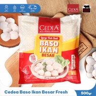 Cedea Fish Ball Baso Ikan Besar Frozen Food 500gr Healthy Wagyu