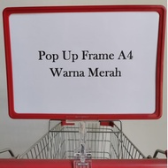 Supermarket Price Boards - Minimarket Price Boards - Minimarket A4 Frame Pop Up Boards