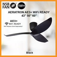 NSB FAN AERATRON AE3+/ AE3+ Wifi Ready 43 / 50 / 60 Inches DC MOTOR REMOTE CONTROL CEILING FAN