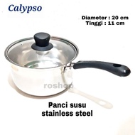 Calypso Milk Pan 20 cm/Milk Pan Stainless/Sauce Pan Single Handle