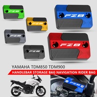 New FAZER FZ8 Motorcycle Front Rear Brake Fluid Reservoir Cap Cover For Yamaha FZ8 FAZER FAZERFZ8 MO