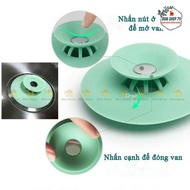 Bathroom Silicone Waste Filter Cover, Sink Drain Cover, Drain Cover