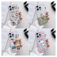 Cartoon Snoopy Phone Cover For Iphone 13 Pro Max 12 11 Pro XR XS Max X 7 8 Plus Iphone13 Soft Wallet