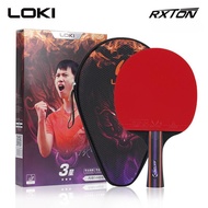 LOKI RXTON R3ไม้เทนนิส3นาฬิการูปดาว-ยางป้องกันการหมุนคู่เหมาะสำหรับผู้เริ่มต้น