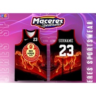 Jersey Red Horse Design RC-2024 NEW DESIGN BEER JERSEY INSPIRED RED HORSE BASKETBALL JERSEY FREE CUS