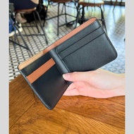 Nhập LAZLOOK11 -15%| Katsu Wallet - Ví Gập Vuông Bo Góc Da Thật Ouithebrand