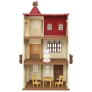 EPOCH Sylvanian Families "Red Roof Elevator House" HA-49