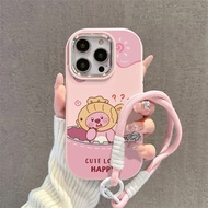 Samsung Case+bracelet Case Silicone Star Casing Samsung A07 case A06 a25 5G A55 A56 5G A36 A15 S24 U