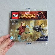 Pearbrick |instock| 30167 Iron Man Mark 6 vs Fighting Drone polybag | Authentic 1 Marvel