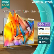 Hisense 50 inch - 50U6K 4K ULED Smart TV - Digital - Bezelles design-Dual Band Wifi-Dolby Vision& Au