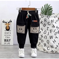 BOYS' JOGGER PANTS GIRLS' JOGGER PANTS CHILDREN'S POCKET JOGGER PANTS AGED 1-5 YEARS