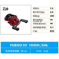 20 Baru Daiwa FUEGO SV Universal Long Casting Baitcasting Reel Kekili Air Tawar Kekili Gewang Dayiwa