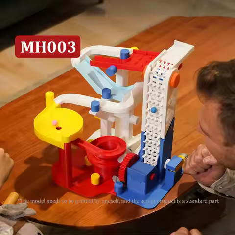 bambu lab DIY Creative Component MH003 Pinball track Marble Run Components Kit for 3D printer access