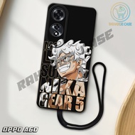 J3 - Latest Oppo A60 4G Softcase 2024 - A60 4g pro camera softcase - ONE PIECE LUFFY motif - Flexibl