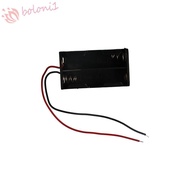 [READY STOCK] AA Battery Holder Back To Back 6V 4 * AA Batteries Case Box With Wire Leads Double-dec