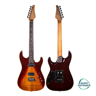 Soloking MS-1 Custom FB HH กีตาร์ไฟฟ้า Soloking MS1 Custom Rosewood กีตาร์ไฟฟ้า Flame Maple Binding