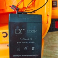 LIXIN Battery 3-FM-4.5 6V4.0 AH/20HR Children's Toy Car Stroller Motorcycle Battery