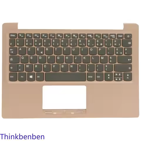 FR French Rose Pink Keyboard Upper Case Palmrest Shell Cover For Lenovo Ideapad S130 11 130S 11IGM 1