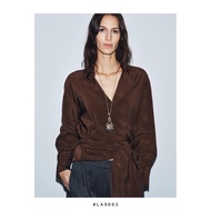 LA9663 - Coffee Strappy | Blouse