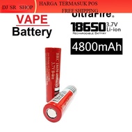 Local Seller- Battery for K3 (also K8, ES-T03) Thermometer - UltraFire 18650 Battery li-ion 3.7V 480