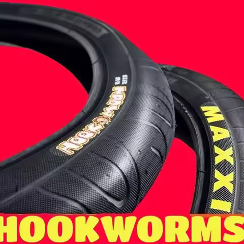 MAXXIS Hookworm 26 x 2.5 Bicycle Tire BMX Wire Bead Clincher Tire for Street Park vert Flatland 20 i