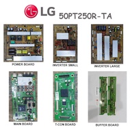 LG PLASMA TV 50PT250R-TA 50PT250R Power Board Main Board Inverter Board T-Con Board Buffer Board