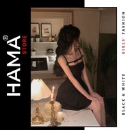 Lovely dress HAMA STORE H18 - Attractive stylized bow tie on the chest