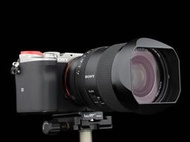 鏡頭遮光罩號歌 適用於索尼 FE 35mm F1.4 GM 遮光罩 金屬方形替代ALC-SH164
