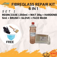 FIBREGLASS REPAIR KIT SET [(6in1)/(8in1)]