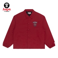Aape Flagship Store Men's Loose Fit Jacket - Trendy Autumn/Winter Contrast Print - 7448XXH