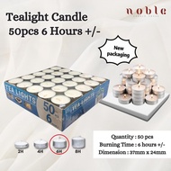 Tealight Candle 25pcs/50pcs (6hours±) [High Quality]