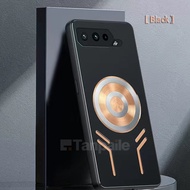 Tanpaile ทำความเย็นให้เคสโลหะทองแดงสำหรับ Asus ROG Phone 7 Ultimate 6 6D Batman Edition Pro 5S 5 ROG6 ROG6D เคส ROG7กันชนแข็งกันแรงกระแทกเคสระบายความร้อนป้องกันอะลูมิเนียมอัลลอยฝาหลังโทรศัพท์