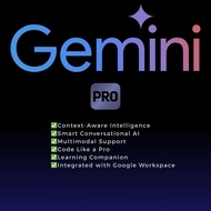 Google Gemini Pro Private Account | Veo 3+Flow+1000 AI Credit+2TB Storage