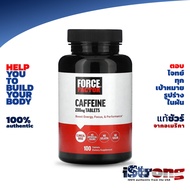 Force Factor Caffeine 200mg - 100 Tablets