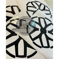 (Ready Stock) S1175# Rim sticker Proton persona vinyl decal Sticker(16”inch Rim Size)
