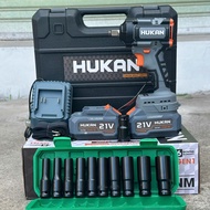 Máy Siết Bulong HUKAN X4 IMP Tặng Bộ Khẩu 10 Món Động Cơ Không Chổi Than Lực Siết Lớn 330N.