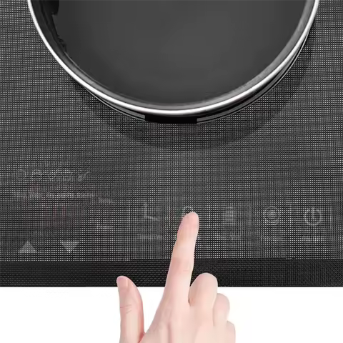 52X78cm (20X30 Inch) Induction Hob Protector Mat, Magnetic Silicone Induction Hob Mat, Induction Hob
