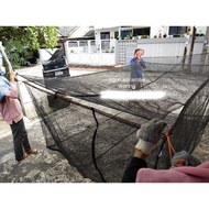 Fish cage cover 3m x 4m x 1. floating net cage fish net