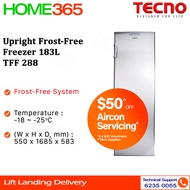 Tecno Upright Frost-Free Freezer 183L TFF 288