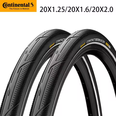 Continental Contact Urban 20inch Folding Bike Tires 20x1.25/1.6/2.0 BMX 406 Tires with Reflective St