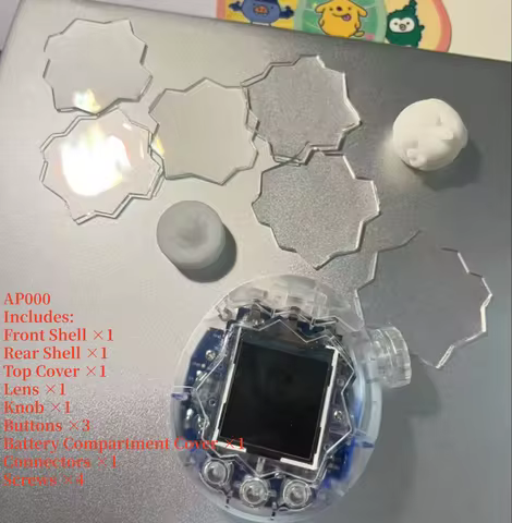 Tamagotchi Smart Paradise Clear Replacement Shell Transparent Panel
