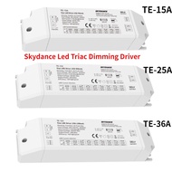 Skydance Led Triac Dimming Driver TE-15A/25A/36A 200-240V Input,Output 15-36W 150-1200mA Constant Current Triac Dimmable Driver