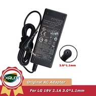 Original For LG Laptop AC adapter 19V 2.1A ADS-40SG-19-2 19040G LCAP25B 3.0mm*1.0mm Power supply Cha