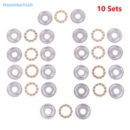 Hoe> 10Sets Thrust Ball Bearing F8-22M 7 F8 22m Inner Diameter 8mm Plane Planar Miniature Axial Ball
