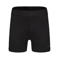 USA Pro Junior Girls USA Pro 3 Inch Training Shorts Junior Girls (Black) - Sports Direct