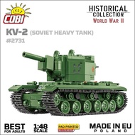 COBI Lego Compatible Building Block WW2 Russian Army KV-2 Heavy Tank 1/48 Made In Poland